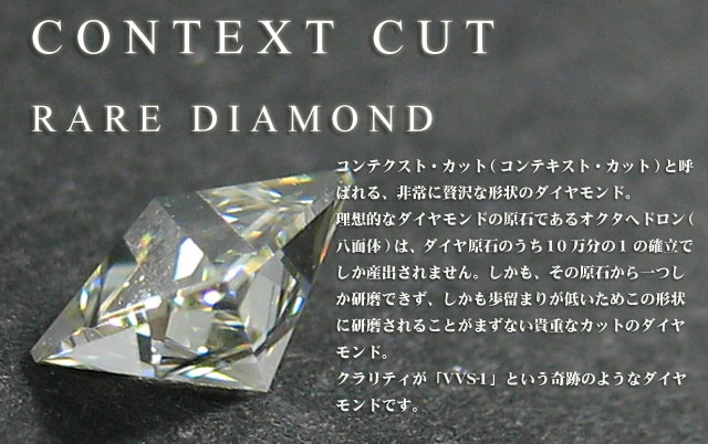 コンテクストカット(コンテキストカット)ダイヤモンド ルース画像
