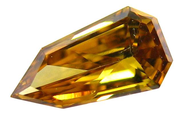 天然(ナチュラル)ファンシーオレンジダイヤモンド画像