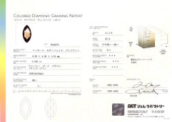 AGTジェムラボラトリー鑑定書画像