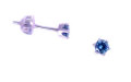 �֥롼������ �ԥ��� 0.20ct �ڥ饦��ɥ֥�ꥢ��ȥ��åȡ�6����(�ƥ��ե��ˡ���)��