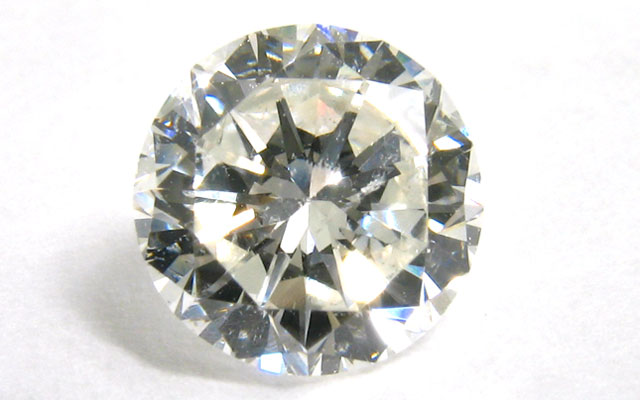 0.676ct, Hカラー, SI-2, Fair, 中央宝石研究所ダイヤモンド画像
