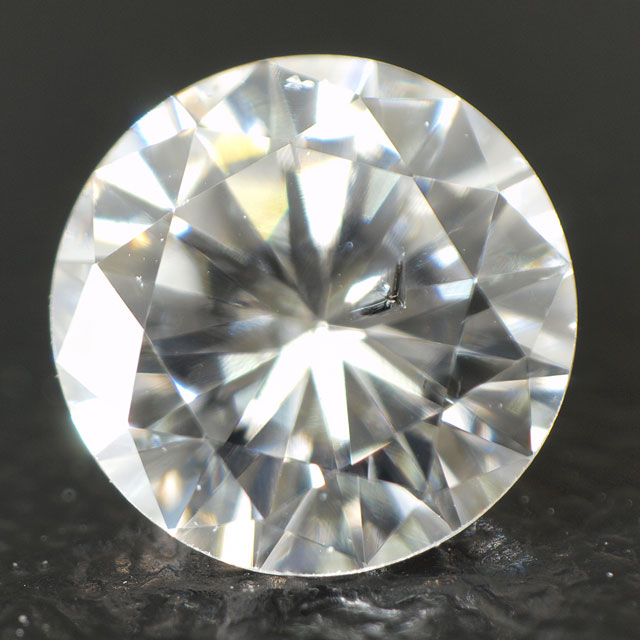 ダイヤモンド ルース 0.310ct, Fカラー, SI-2, GOOD（グッド）, 中央