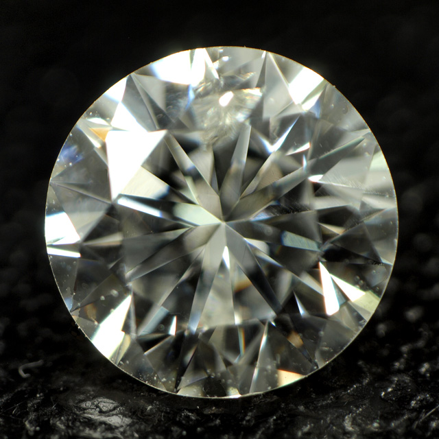 天然ダイヤモンド ルース(裸石) 0.389ct, Gカラー, SI-2, Very