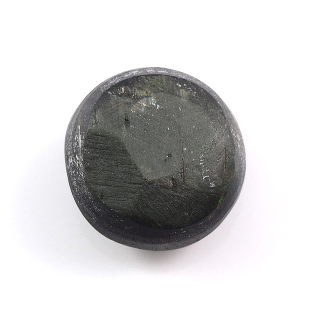 鑑賞石 グリーン ダイオプサイド キャッツ アイ 石 ルース (裸石) 5.553ct