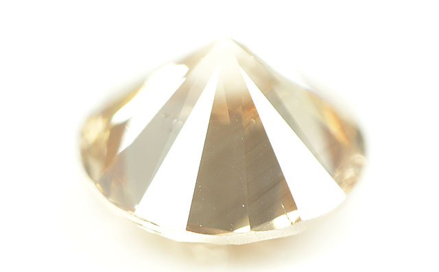 天然ブラウンダイヤモンド ルース(裸石) 0.460ct,SI-2,Fancy Light Brown (ファンシー・ライト・ブラウン