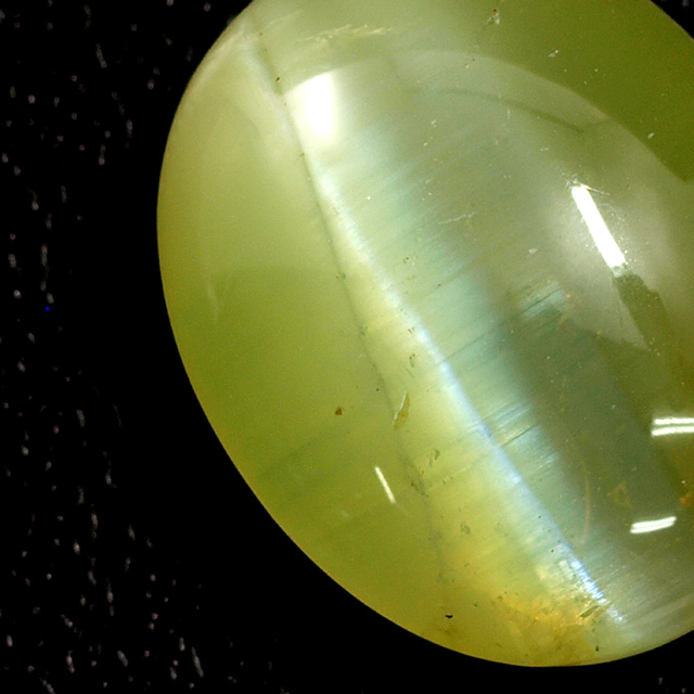 クリソベリル・キャッツアイ ルース (裸石) 6.515ct 【 8月3日