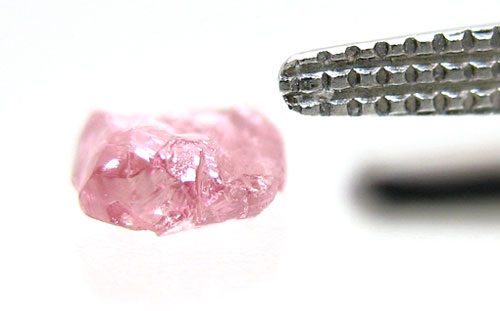 ※現在価格からのお値下げはありません※原石ピンク、ブルーダイヤモンド２つセット Fancy Purplish Pink 0.292ct I-1 天然ピンクダイヤモンド GIA+