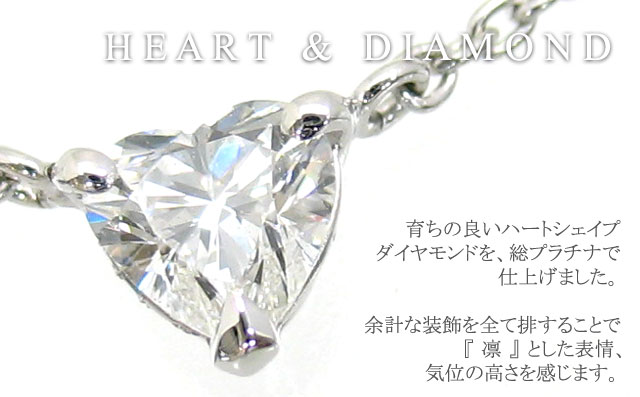 ハートシェイプカットダイヤモンドルース画像