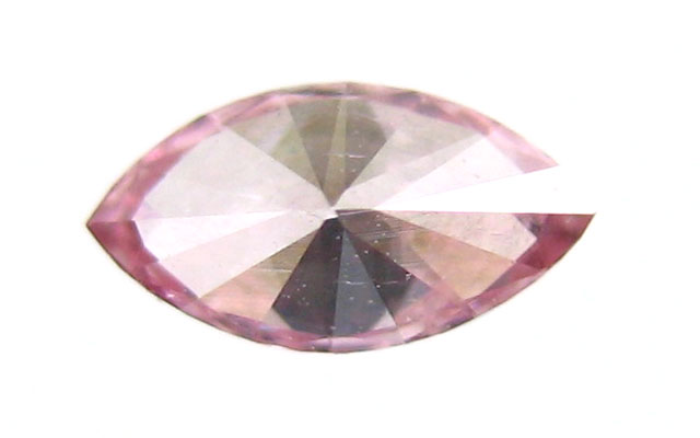 正統派美人】 ピンクダイヤモンド マーキース ルース 0.112ct