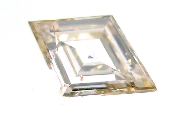 天然ガーネット結晶入りダイヤモンド画像