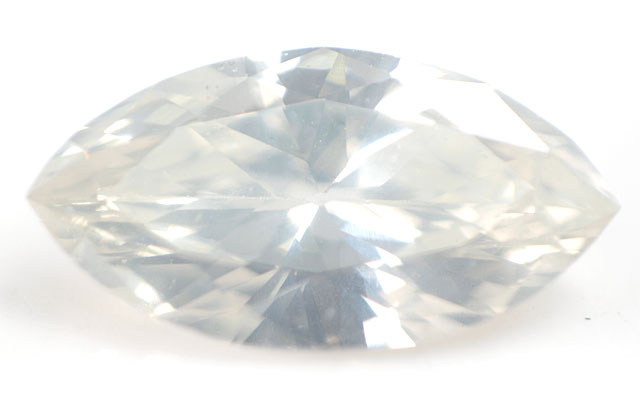 ダイヤモンド ルース(裸石) 0.158ct 【蛍光性が黄緑色系の