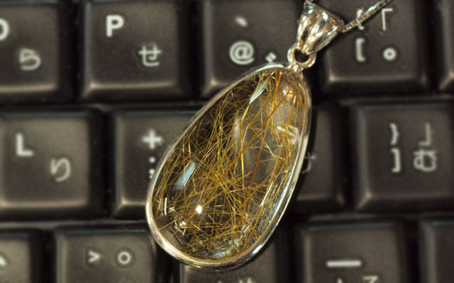 ルチルレイテッドクォーツ画像