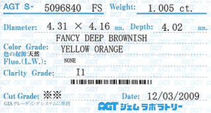 AGTジェムラボラトリーソーティング画像