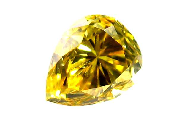天然(ナチュラル)オレンジー・イエローダイヤモンド画像
