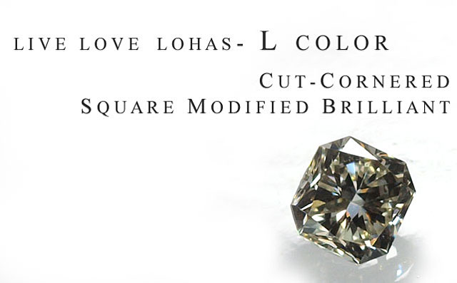 Lカラーダイヤモンド ルース 0.165ct 【 ラディアント・カットダイヤモンド、ダイヤの中から光が生まれているようです 】