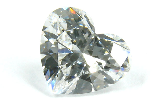 ハートシェイプダイヤモンドルース画像