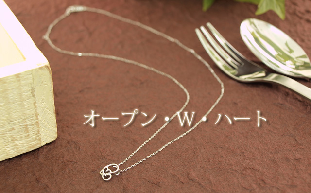 ダイヤモンド ペンダントネックレス　K10WG　画像