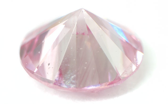 ピンクダイヤモンド ルース 0.075ct 【 テリもある、綺麗なピンク