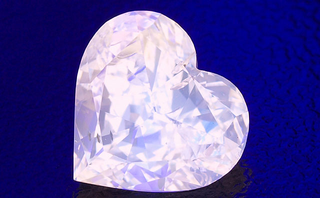 ハートシェイプダイヤモンドルース画像