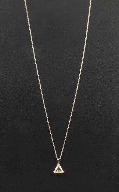 ダイヤモンド原石(マクル)・ペンダントネックレス画像