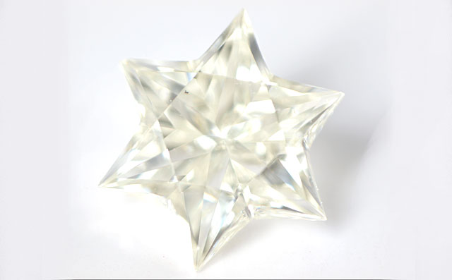 六芒星(ダビデスター)ダイヤモンドルース画像