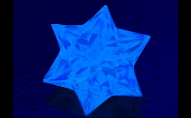 六芒星(ダビデスター)ダイヤモンドルース画像