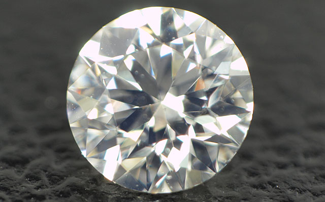 0.127ct, G, VS1, EX H&C, 中央宝石研究所ダイヤモンド画像