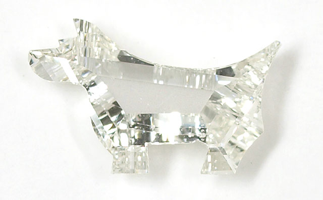 犬型(ドッグ型)ダイヤモンドルース画像