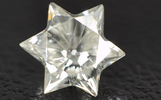六芒星(ダビデスター)ダイヤモンドルース画像