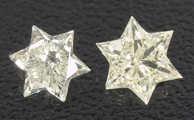 六芒星型天然ダイヤモンド ルース(裸石) 0.281ct 【別名:ダビデスター、ダビデの星とも呼ばれるレアカット】 六芒星型天然ダイヤモンド ルース(裸石) 0.281ct 【別名:ダビデスター、ダビデの星とも呼ばれるレアカット】