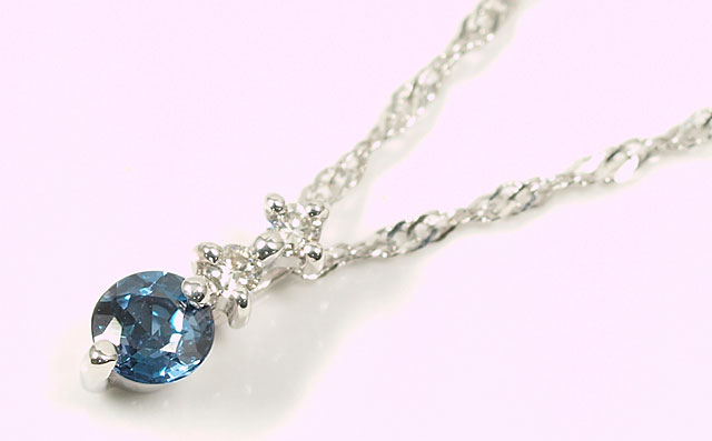 クリソベリルアレキサンドライト 0.14ct K18WG(18金ホワイトゴールド