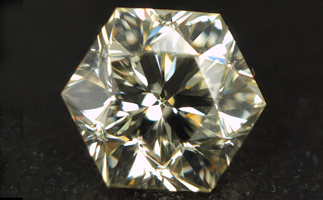 六角形カットダイヤモンドルース画像