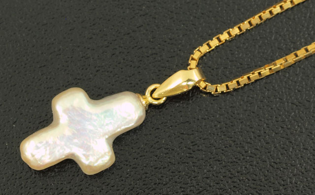 12月27日の誕生日石クロスパール画像