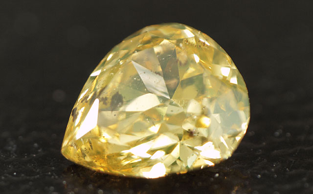 天然(ナチュラル)イエローダイヤモンド画像