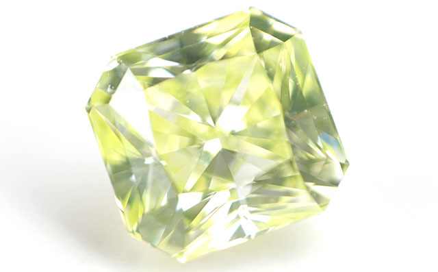 0.184ct LIGHT.GREEN,I1,OV グリーンダイヤモンドルース