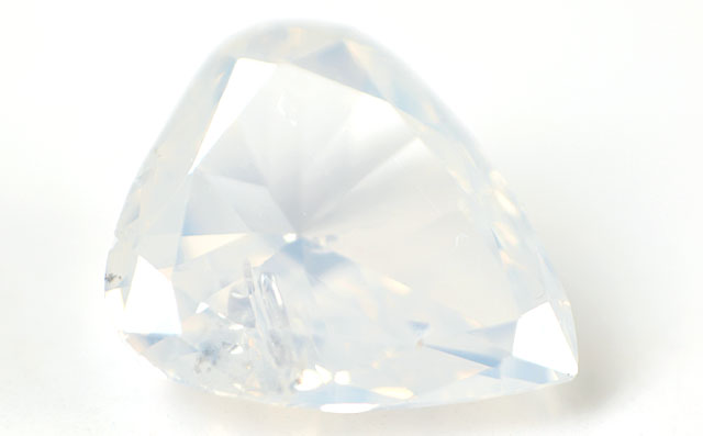 天然ホワイトダイヤモンド ルース(裸石) 0.171ct, Fancy White