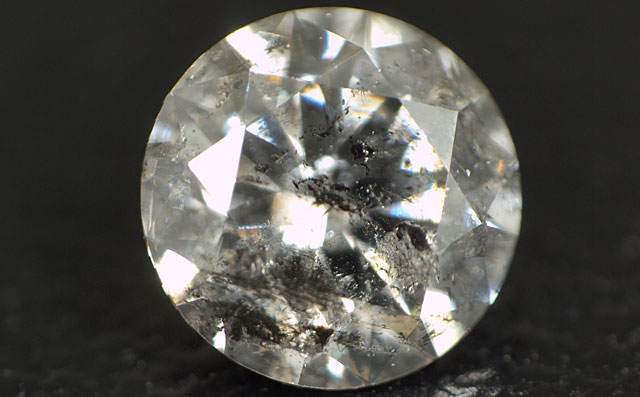 天然ダイヤモンド ルース(裸石) 0.514ct, Gカラー, SI-1, Good