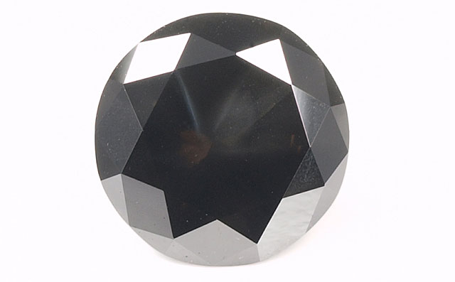 天然ブラックダイヤモンド ルース(裸石) 1.24ct, Fancy Black