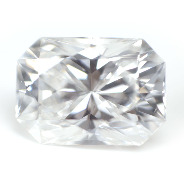 天然ダイヤモンド ルース(裸石) 0.338ct, Eカラー, VS-2,ラディアントカット 【 中央宝石研究所ソーティング袋付 】 【 送料無料 】