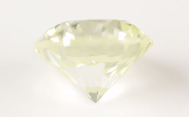 天然グリーンダイヤモンドルース 0.301ct, Light Yellow Green