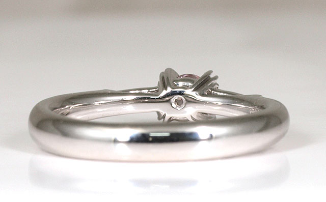 プラチナピンクダイヤモンドリング