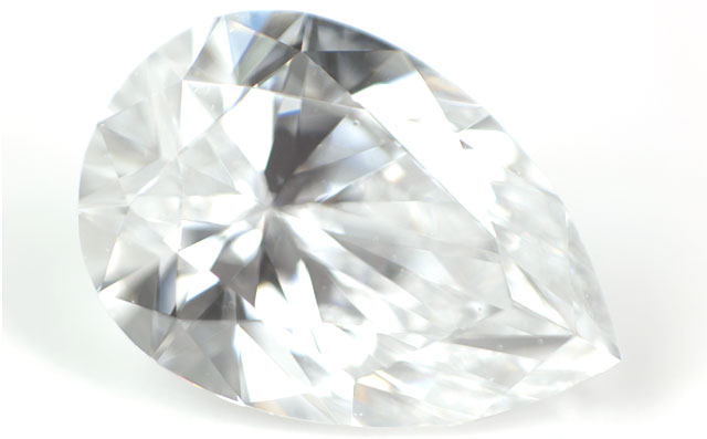 タイプ2-a型 】 天然ダイヤモンド ルース(裸石) 0.302ct, Dカラー, IF, ペアシェイプ 【 中央宝石研究所ソーティング袋付