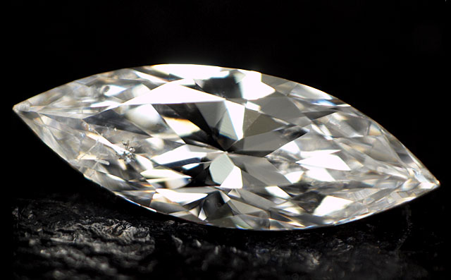 天然ダイヤモンド ルース(裸石) 0.263ct, Dカラー, SI-1, マーキース ...