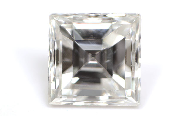 天然ダイヤモンドルース(裸石) 0.169ct, Fカラー, VS-2, スクエア 