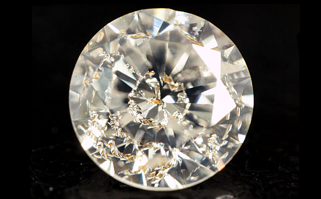 ガーネット入りダイヤモンドルース画像