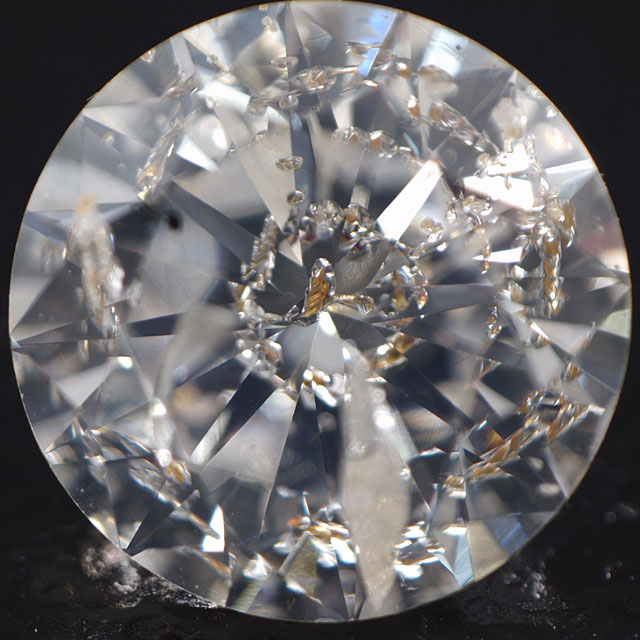 ガーネット入りダイヤモンドルース画像