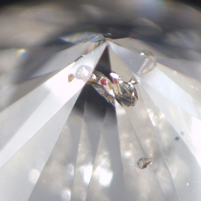 ガーネット入りダイヤモンドルース画像