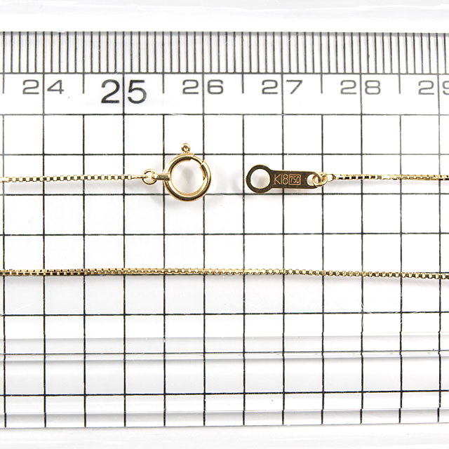 18金イエローゴールド(金)チェーン