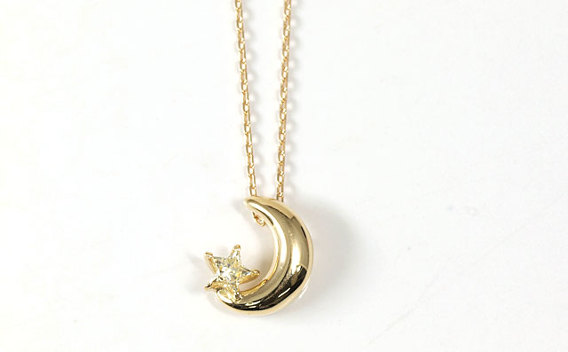 スターカット ( 星型・五芒星) イエローダイヤモンド 0.111ct, Very