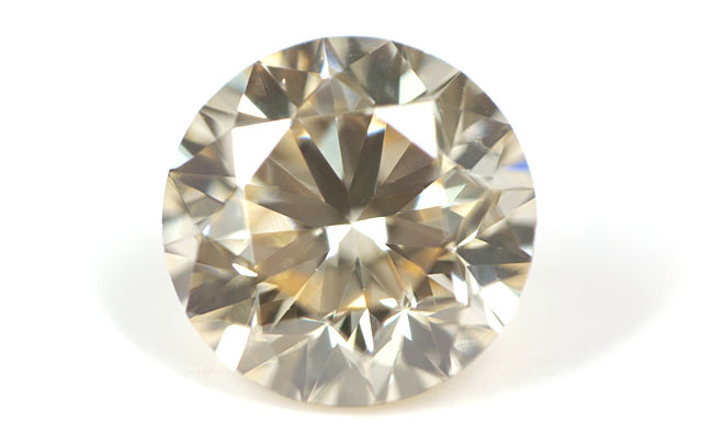 天然(ナチュラル)オレンジイエローダイヤモンド画像